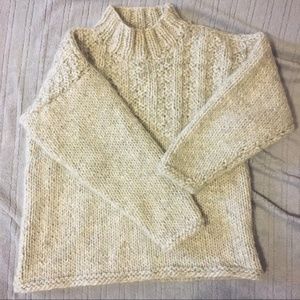 Vintage Handmade Mockneck Sweater